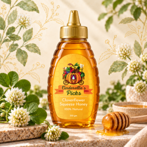Cinderella’s Picks Cloverflower Squeeze Honey
